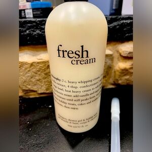NWT Philosophy Fresh Cream Shampoo/Shower Gel/bubble bath